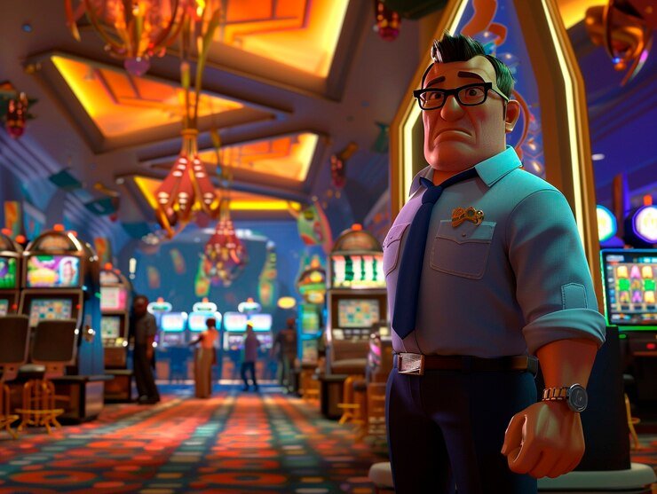 Meja Roulette live-dealer dengan croupier profesional di winstrike 69
